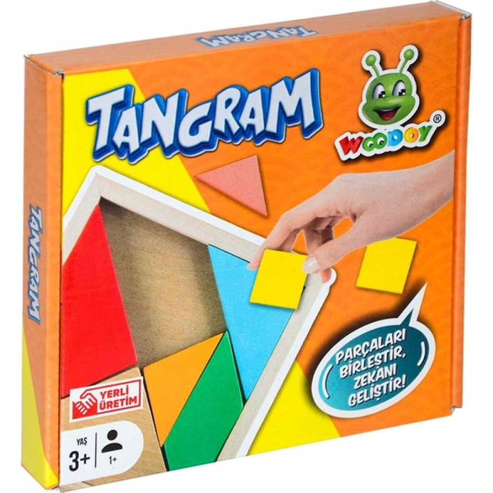 Woodoy Ahşap Oyuncak - Tangram Bebek Oyuncakları Fiyatı