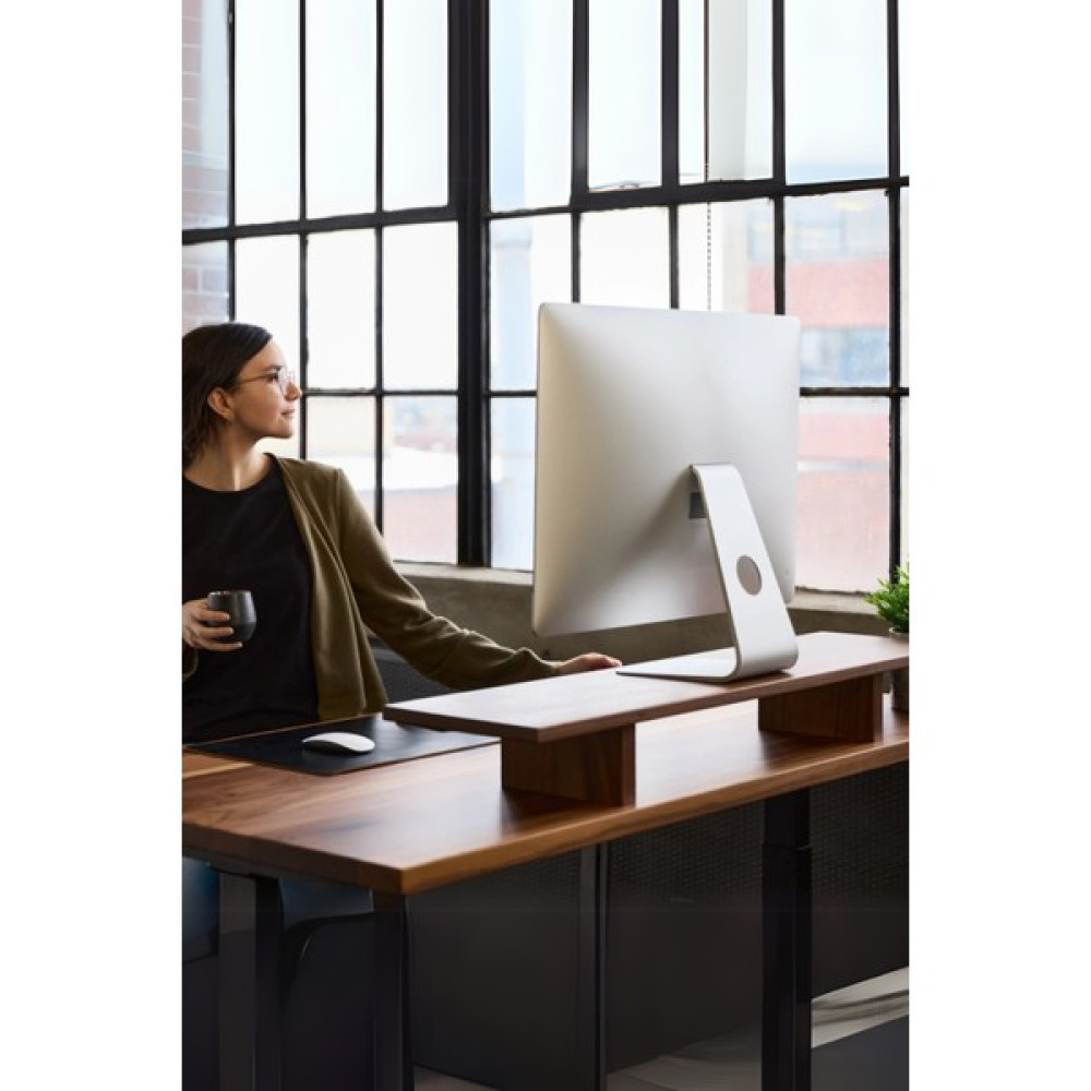 Woodrise Ceviz Rengi - Doğal Ahşap Laptop ve Monitör Standı Bilgisayar ve Ekran Yükseltici (70X19) Oto Boyaları Fiyatı