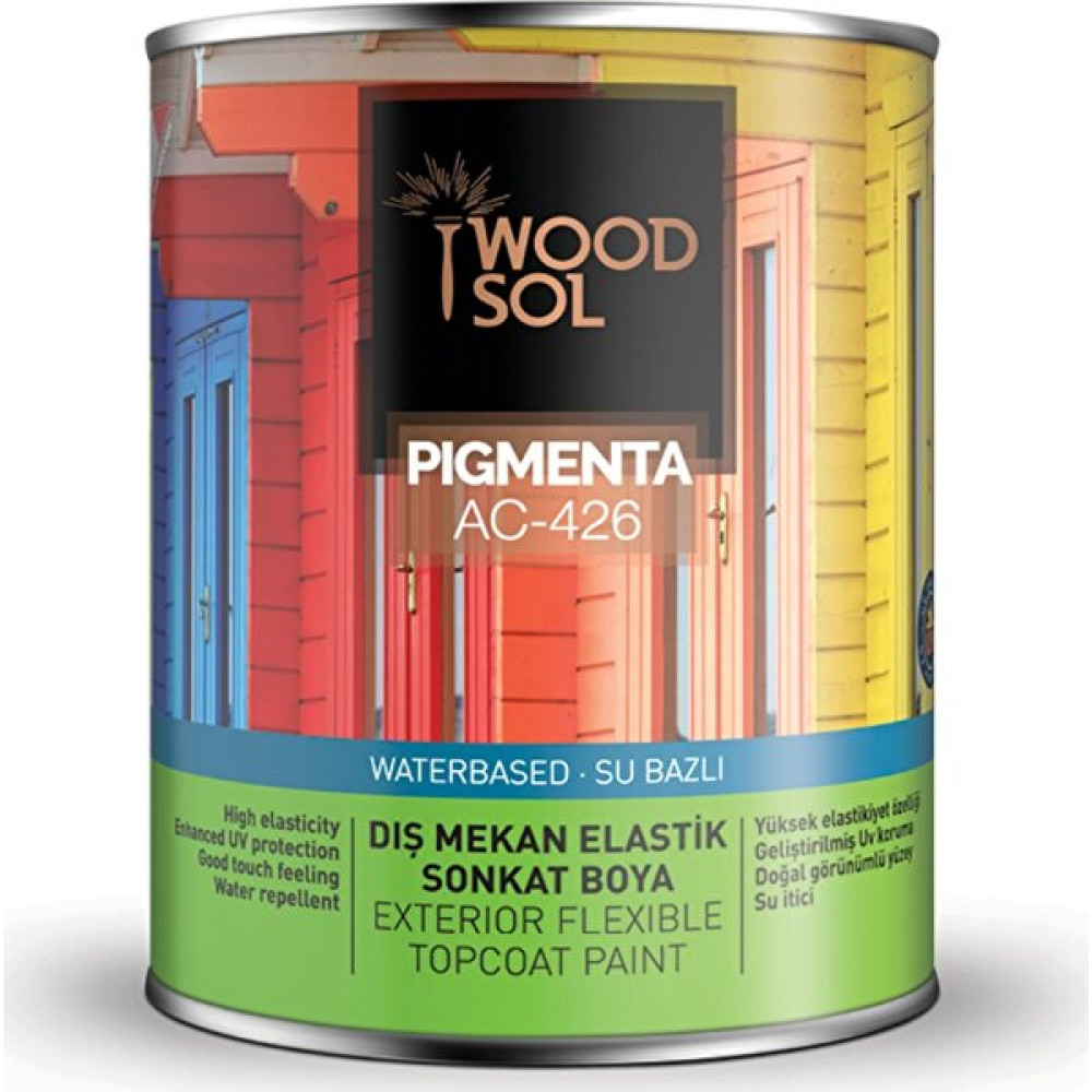 Woodsol Pigmenta Elastik Sonkat Ahşap Boyası 0.75 Lt Blu Cielo - Blu Cielo / 5212 Boya Malzemeleri Fiyatı