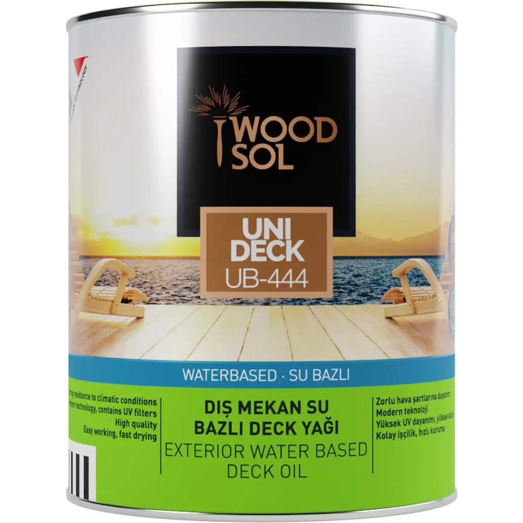 Woodsol Unideck Su Bazlı Ahşap Deck Yağı 1212 Teak 0.75 l Diğer Fiyatı