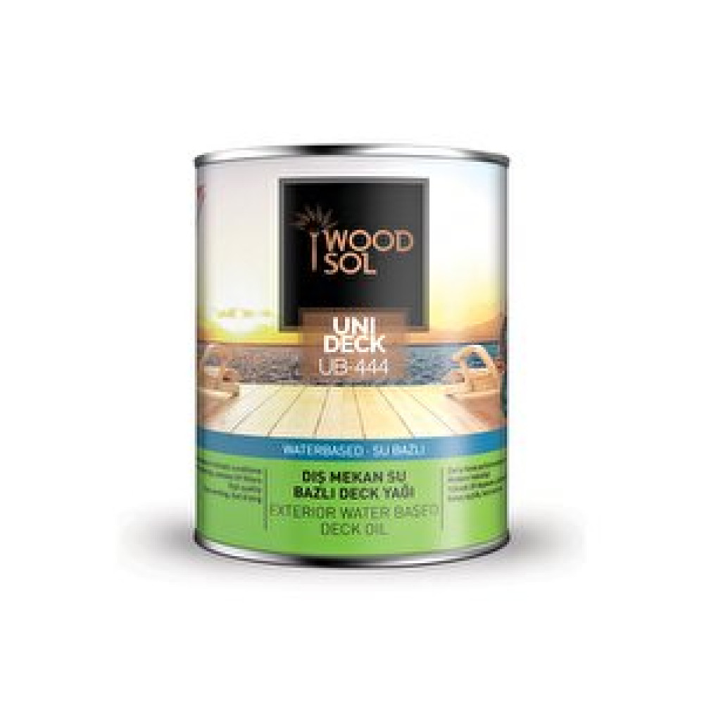 Woodsol Unideck Su Bazlı Ahşap Deck Yağı 2.5 L 1211 Oak Sanatsal Malzemeler Fiyatı
