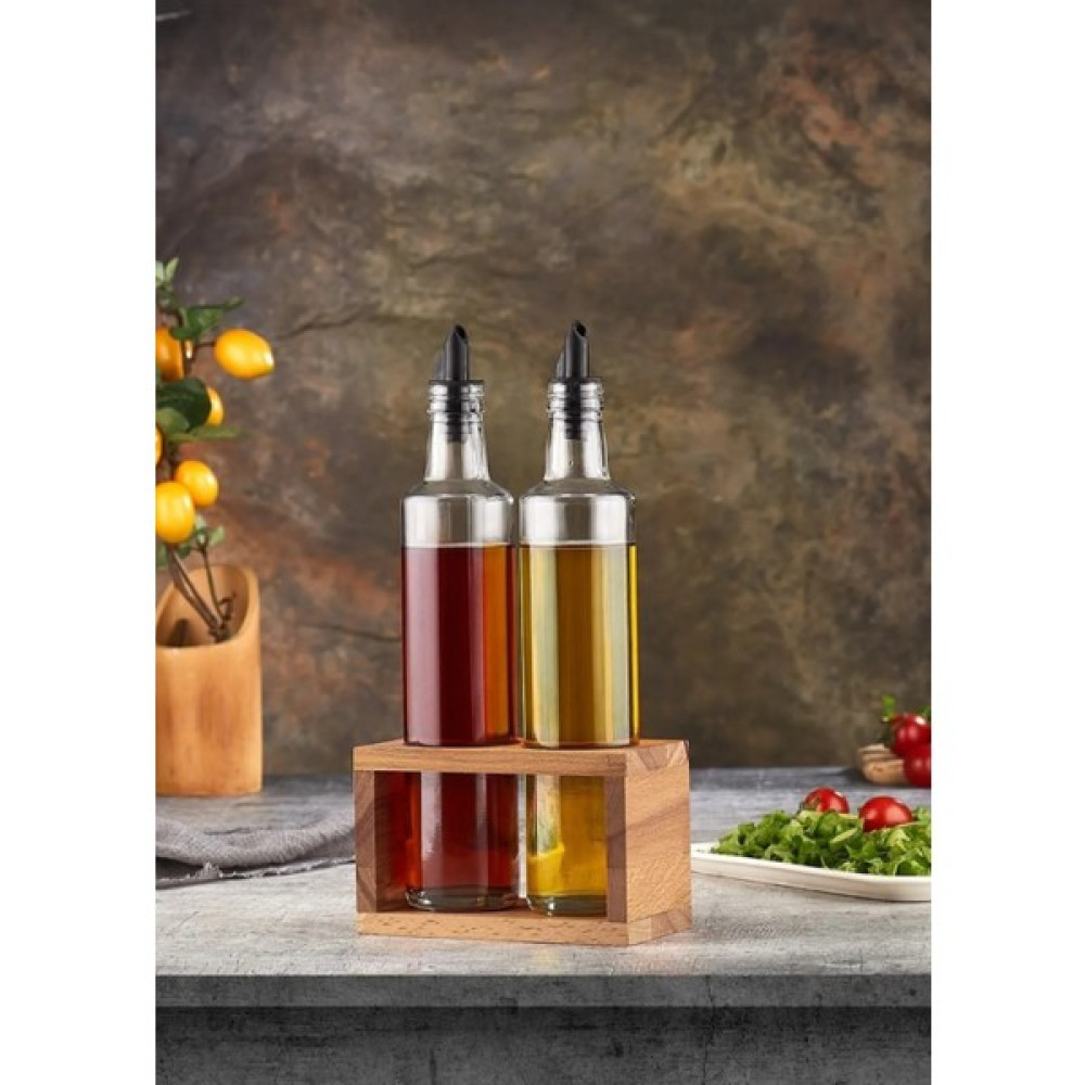 Woodsy Line 2'li Yağlık ve Sirkelik-Yağdanlık 500ML Mutfak Gereçleri Fiyatı