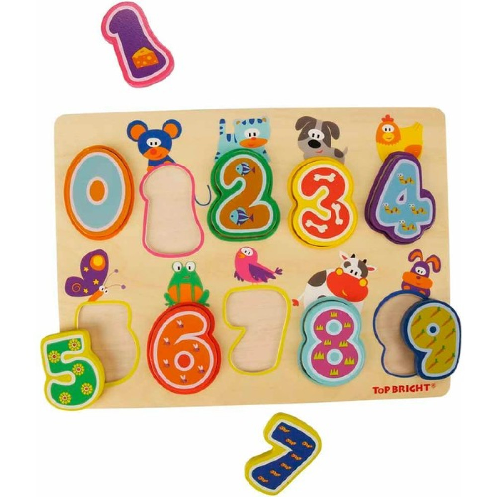 Woody Ahşap 10 Parça Bultak Puzzle: Hayvanlar ve Sayılar Oto Boyaları Fiyatı