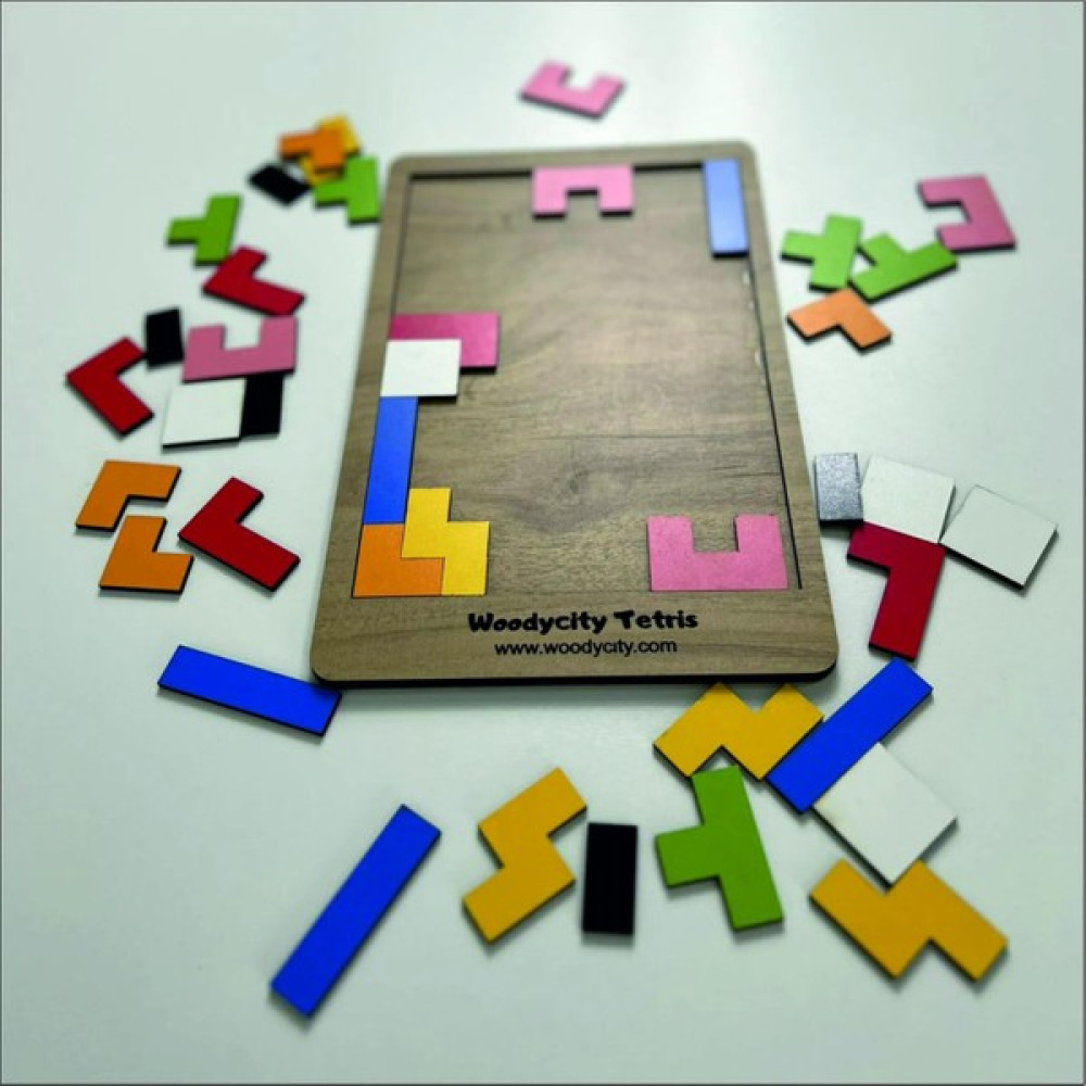 Woody City Ahşap Tetris Çocuk Zeka Oyunu Bebek Oyuncakları Fiyatı