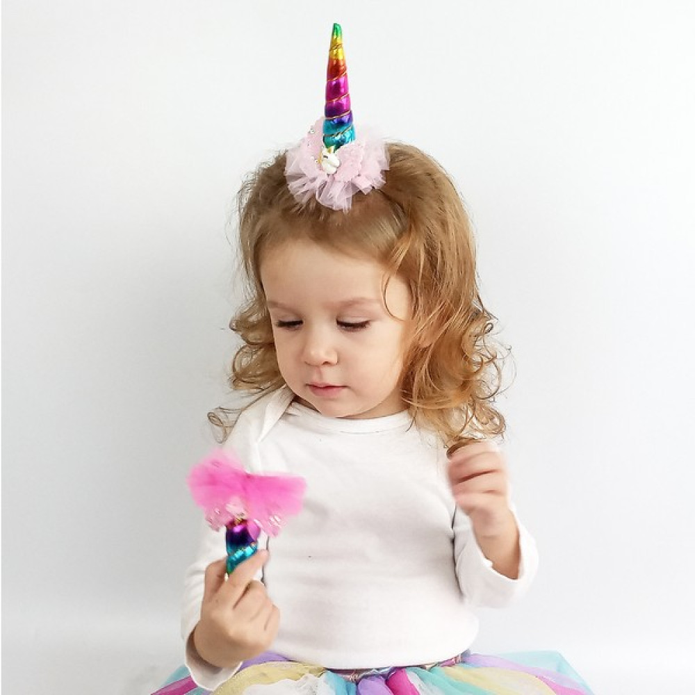 Woody Cord Unicorn Boynuz Pensli Parti Tokası Toka, Taç & Saç Bandı Fiyatı
