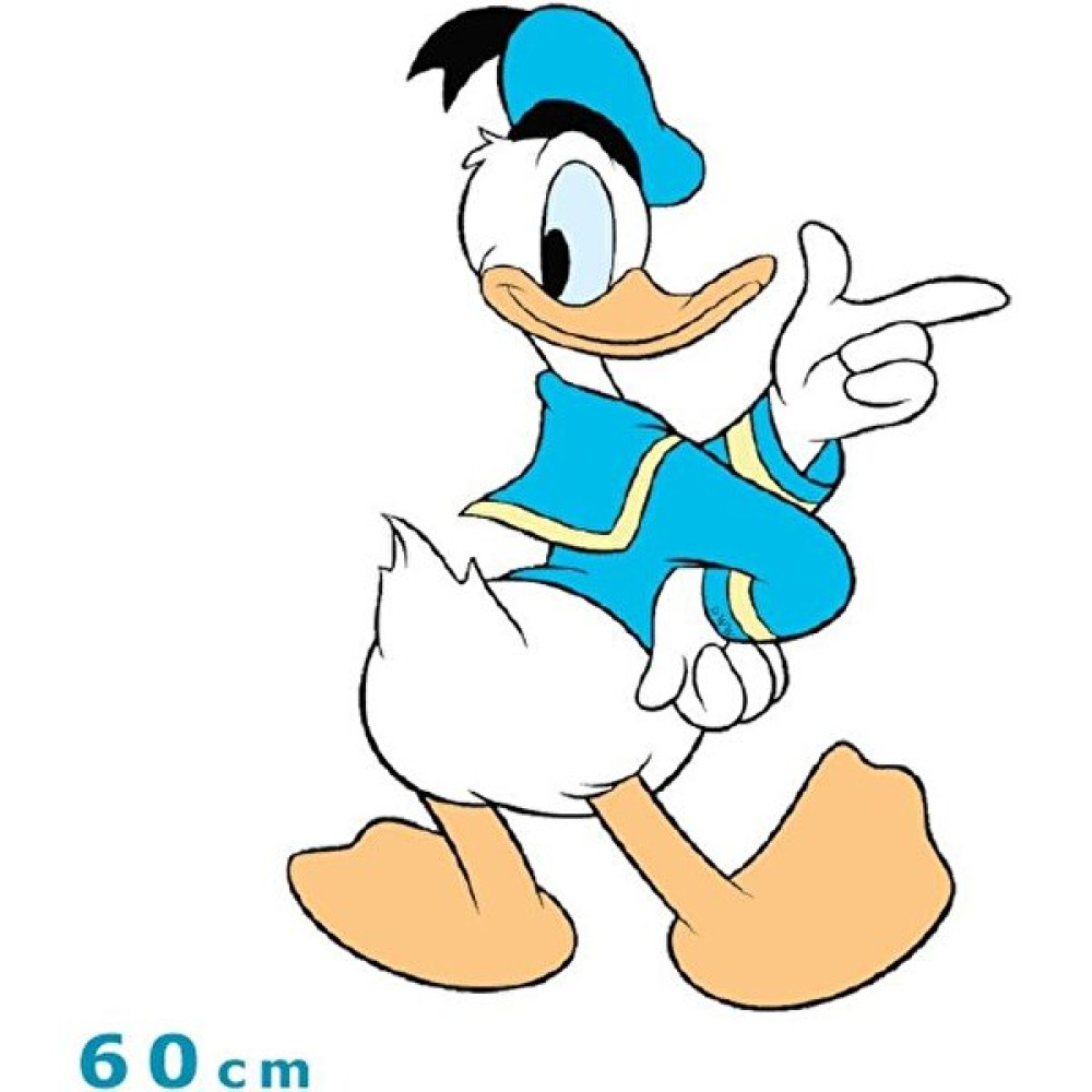 Woody Life Woodylife Donald Duck Ahşap Dolap-Duvar Figürü-60 cm Çocuk Odası Anaokulu Dekor - Renkli Bebek Odası Duvar Süsü Fiyatı