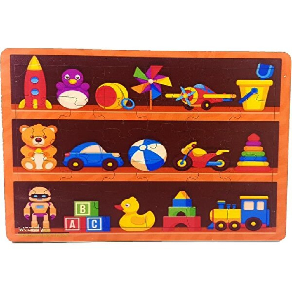 Woody Life Woodylife Oyuncaklar 35 Parça Puzzle Yapboz Eğitici Çocuk Oyuncak - Renkli Bebek Oyuncakları Fiyatı