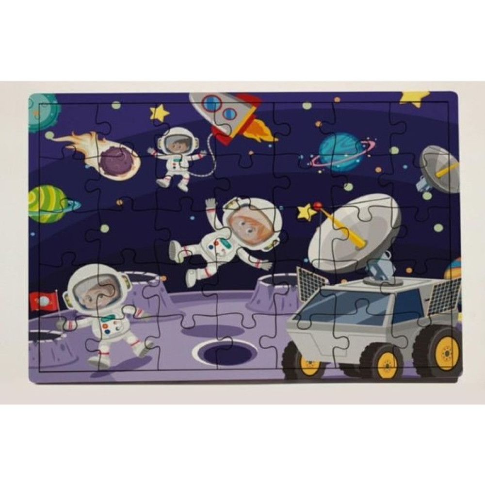 Woody Life Woodylife Uzay Üssü ve Astronotlar 35 Parça Ahşap Puzzle Yapboz Puzzle & Aksesuarları Fiyatı