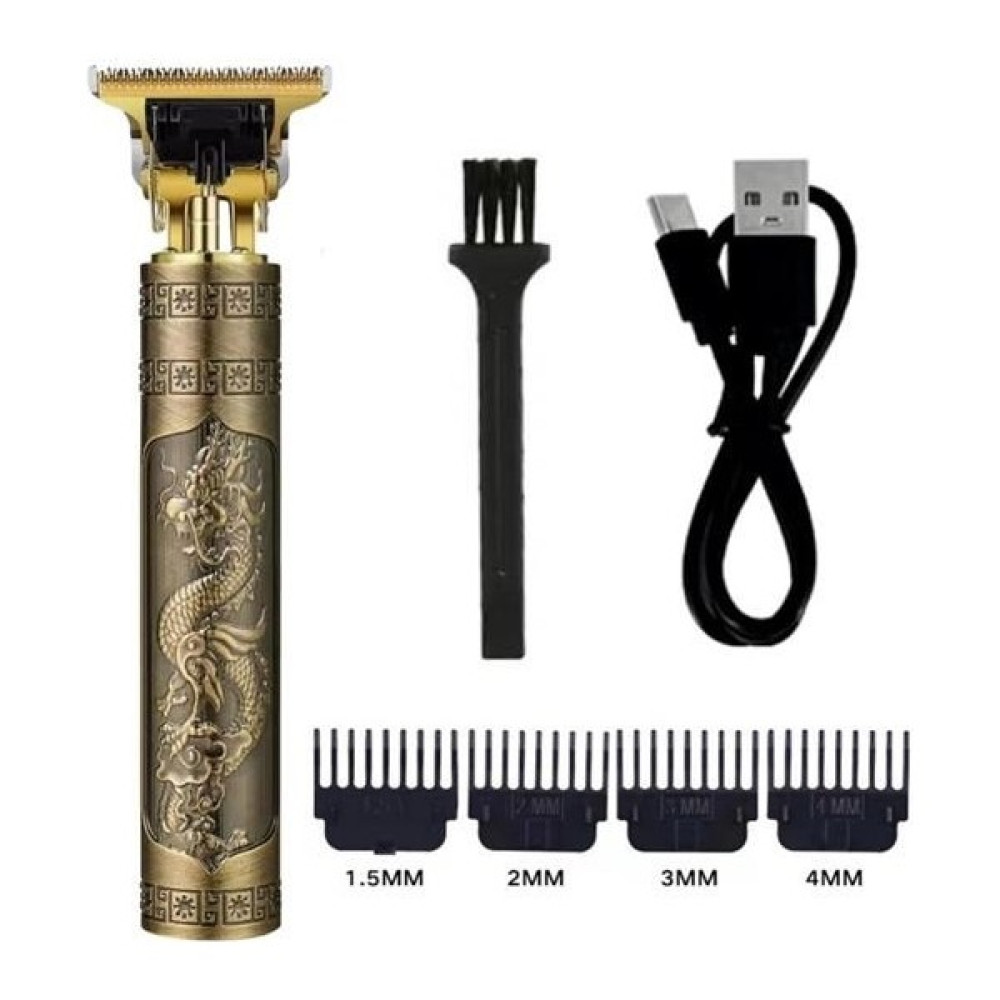 Woody Sofia Vintage Görünümlü Güçlü 4 Farklı Başlıklı USB Şarjlı Manuel Tıraş Makinası - Renkli Oto Boyaları Fiyatı