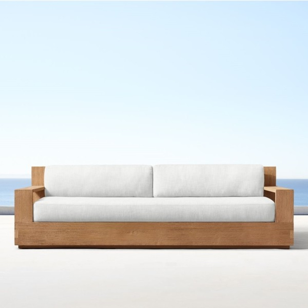 Woodyclass Venice Classic Doğal Ahşap Üçlü Koltuk - Sofa - Bahçe - Sedir -Salon - Outdoor - Ofis - Loca - Beach Bahçe Koltuğu Fiyatı