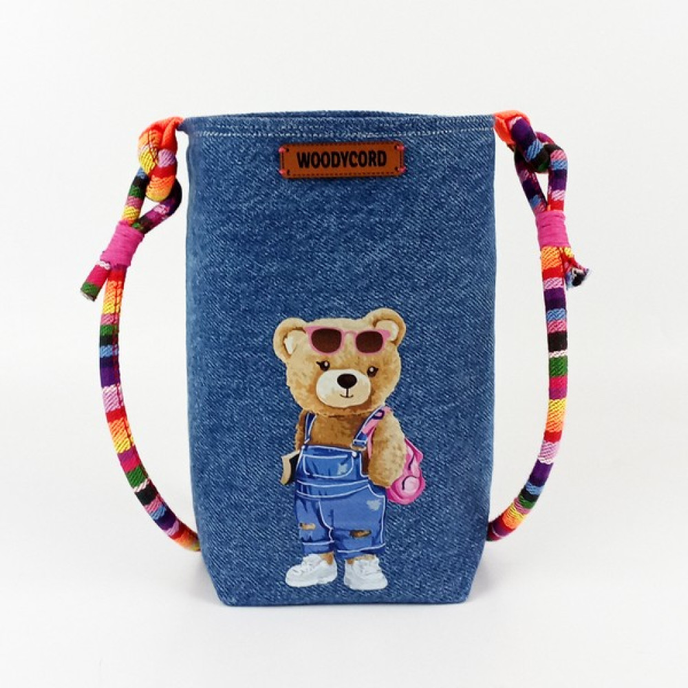 Woodycord 1 Litrelik Tasarım Motivasyon Matara Taşıma Çantası Bottle Bag - Renkli Suluk Fiyatı