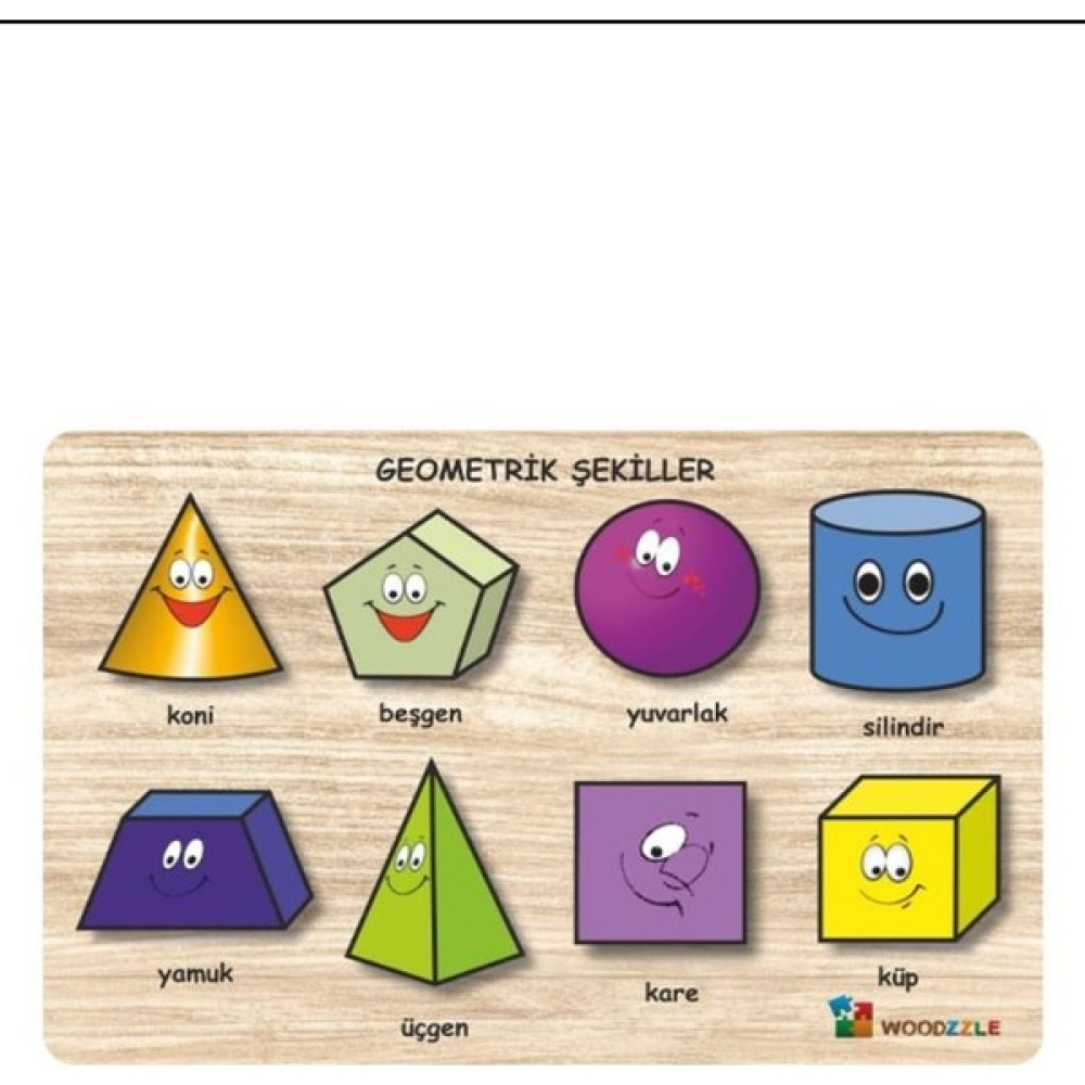 Woodzzle Geometrik Ahşap Bul Tak Puzzle Eğitici Oto Boyaları Fiyatı