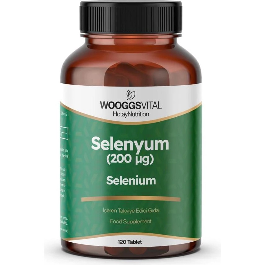 Wooggs Vital Selenyum 200 mcg Takviye Edici Gıda 120 Tablet SSD / Solid State Drive Fiyatı