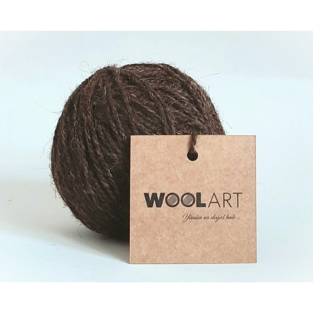 Woolart %100 Yün Örgü ve Dokuma İpi Boyasız Kahverengi - 116 Kahverengi Oyun & Hobi Fiyatı