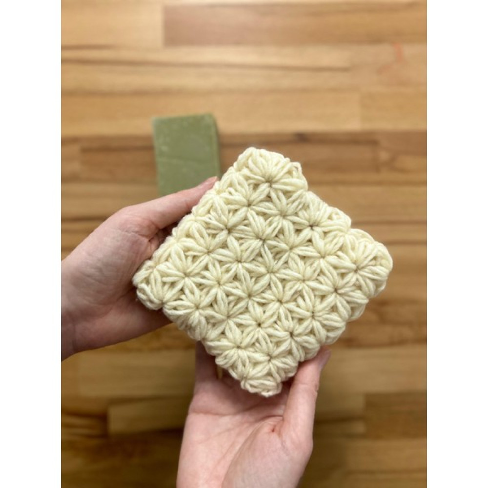 Woolart Doğal Yün Banyo Duş Lifi 100% Yün Kadın ve Erkekler İçin Antibakteriyel Kokusuz Vücut Bakım Setleri Fiyatı