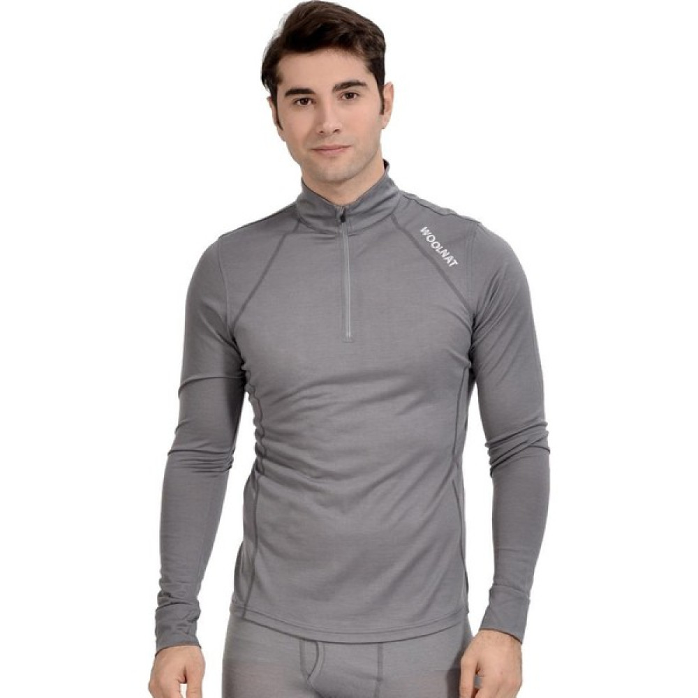 Woolnat Merino Yün Kama U. Kollu Erkek Tshirt Erkek Sweatshirt Fiyatı