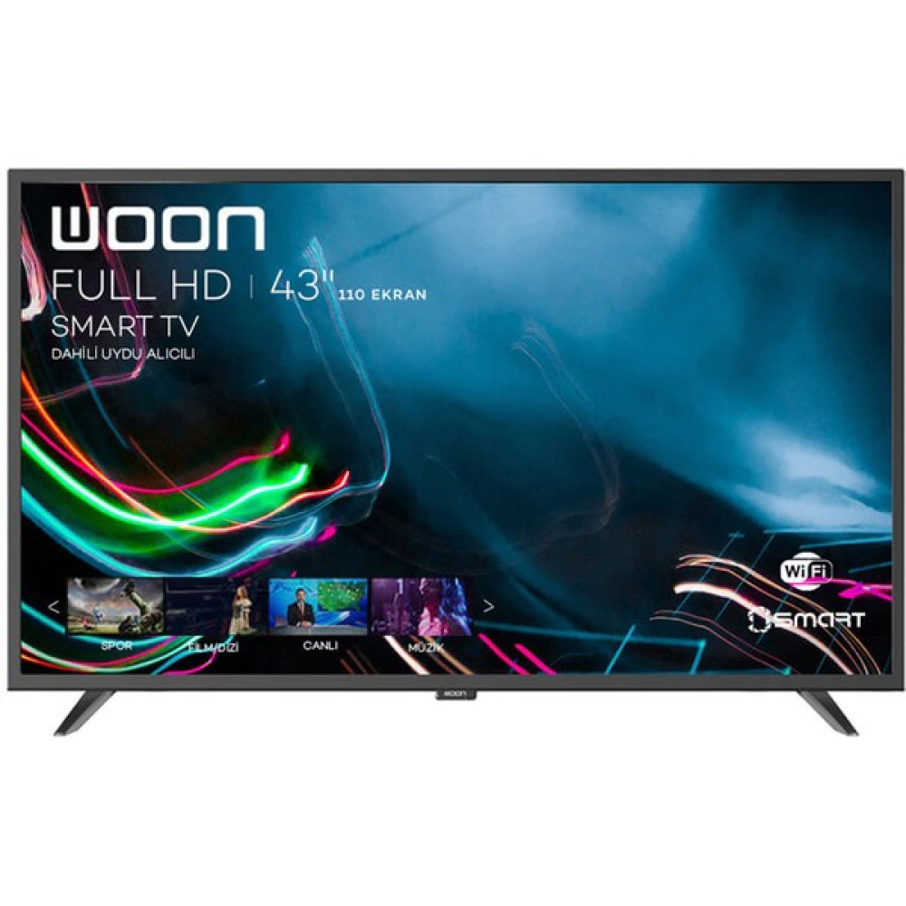 Woon WN43DAL13 43" 109 Ekran Uydu Alıcı Full HD Android Smart LED TV Televizyonlar Fiyatı