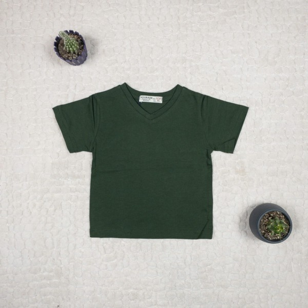 Woorage Erkek Çocuk Sade Tek Renk Tişört Erkek Çocuk T-shirt Fiyatı