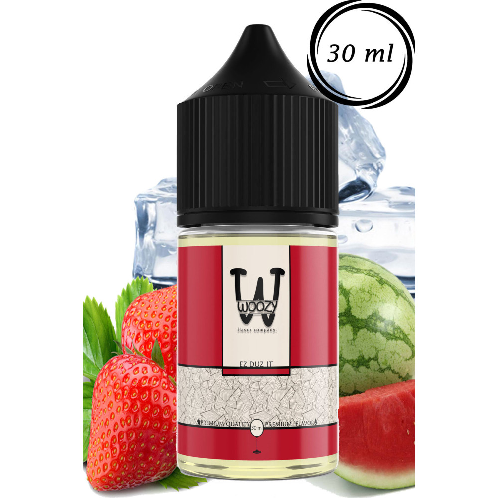 WOOZY Likit Ez Duz It 30 ml Çilek Karpuz Buz Aromalı 6 MG Gliserinli Şurup Tatlı ve Pasta Malzemeleri Fiyatı