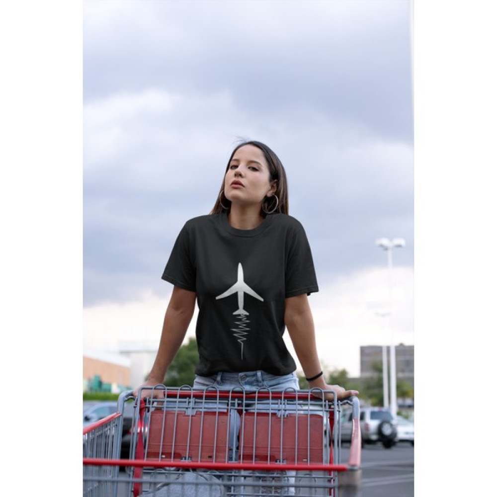 Woozy Oversize Unisex Aeroplane T-Shirt Erkek T-shirt Fiyatı