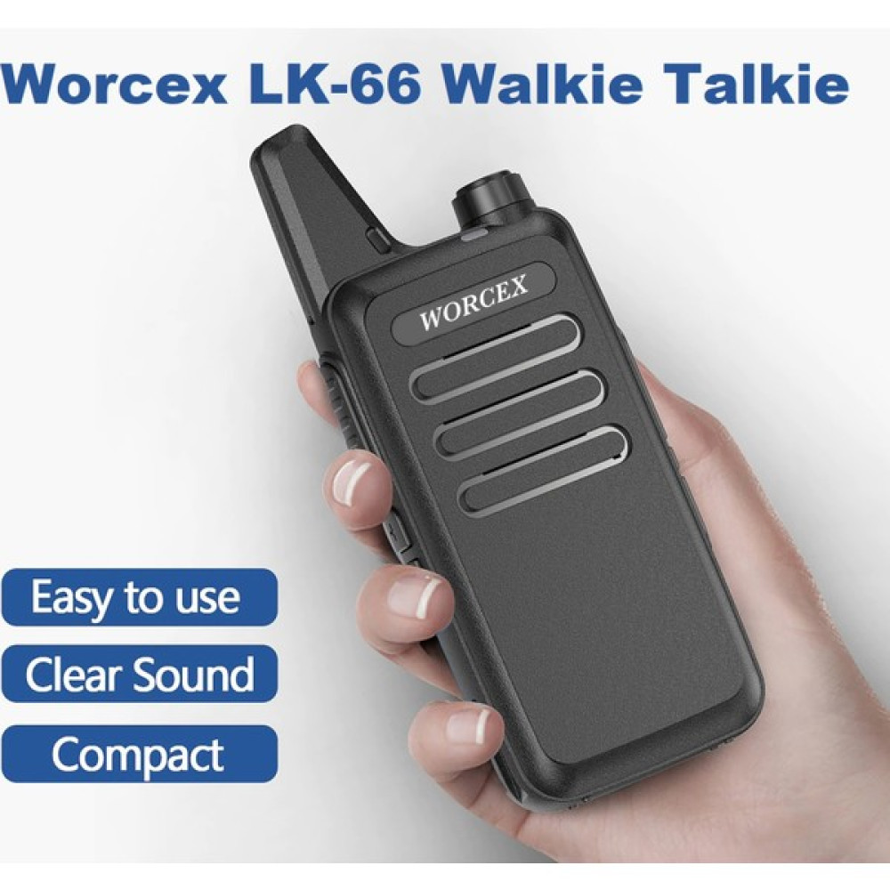Worcex Lk-66 Pmr Telsiz (Tekli Paket) Lisanssız Telsiz & Aksesuarları Fiyatı