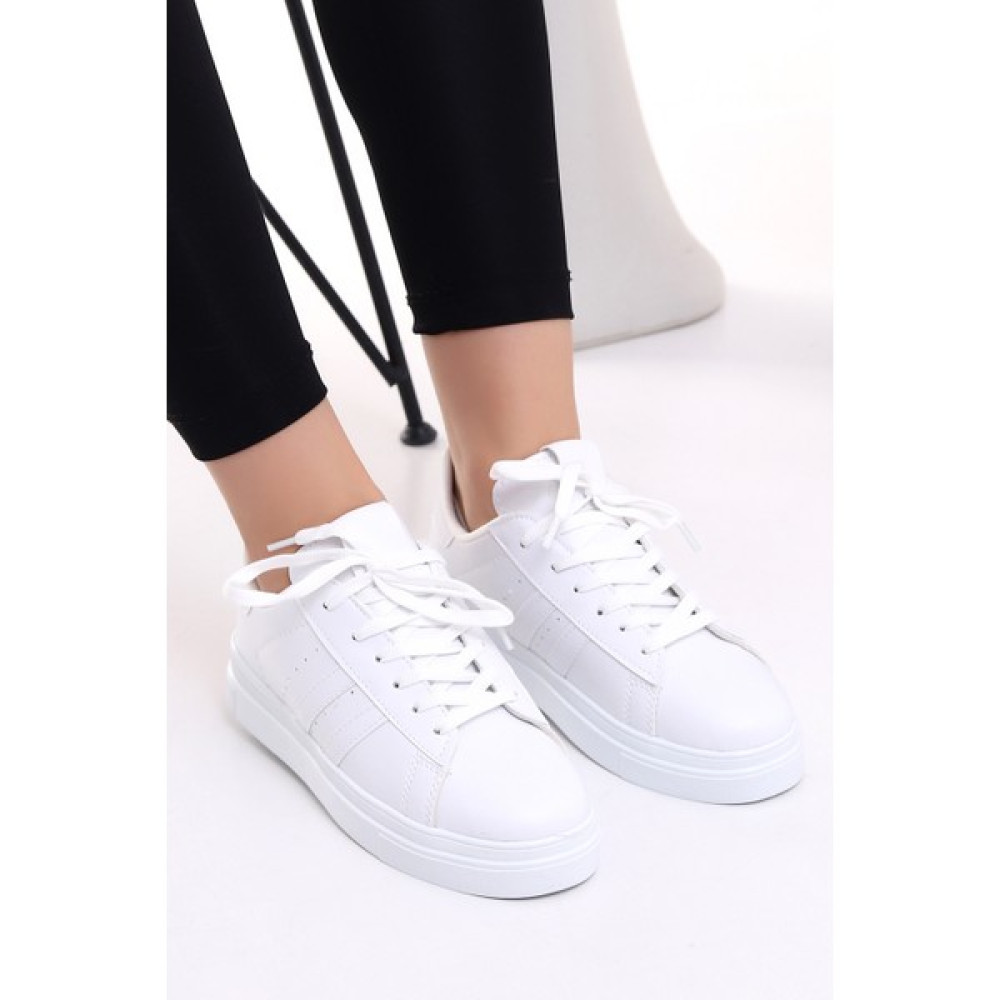 Wordex A2002 Kadın Günlük Bağcıklı Spor Sneaker Günlük Ayakkabı Spor Ayakkabı Fiyatı