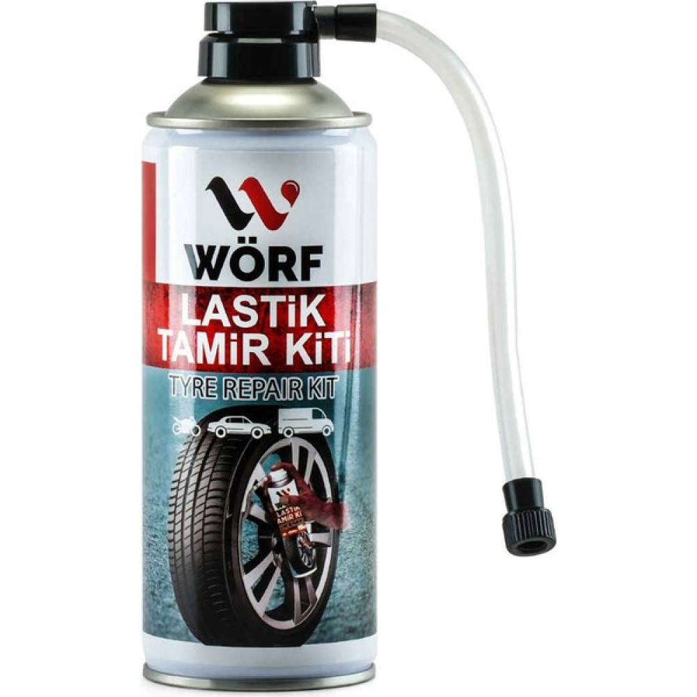 Wörf Lastik Tamir Kiti Lastik Spreyi 400 ml Lastikler Fiyatı