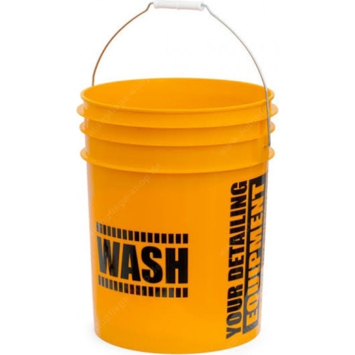 Work Stuff Sarı Detaylandırma Kovası Wash ( Yıkama ) - 20 Litre - Yeni Dizayn Diğer Fiyatı