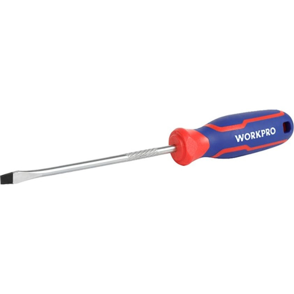 Workpro WP221020 6.5X150MM Cr-V Manyetik Profesyonel Düz Tornavida - Mavi Tornavida Fiyatı