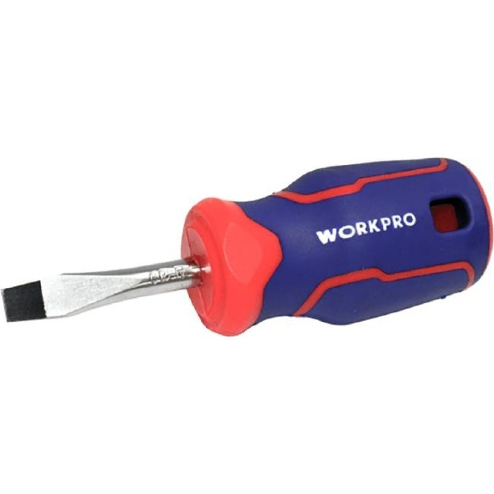 Workpro WP221024 6.5X38MM Cr-V Manyetik Profesyonel Düz Topaç Tornavida Tornavida Fiyatı