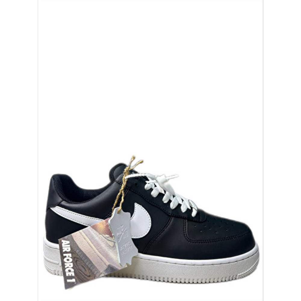 World of Sneakers Af1 Siyah Deri Altı Beyaz Günlük Ayakkabı Ithal Spor Ayakkabı Fiyatı