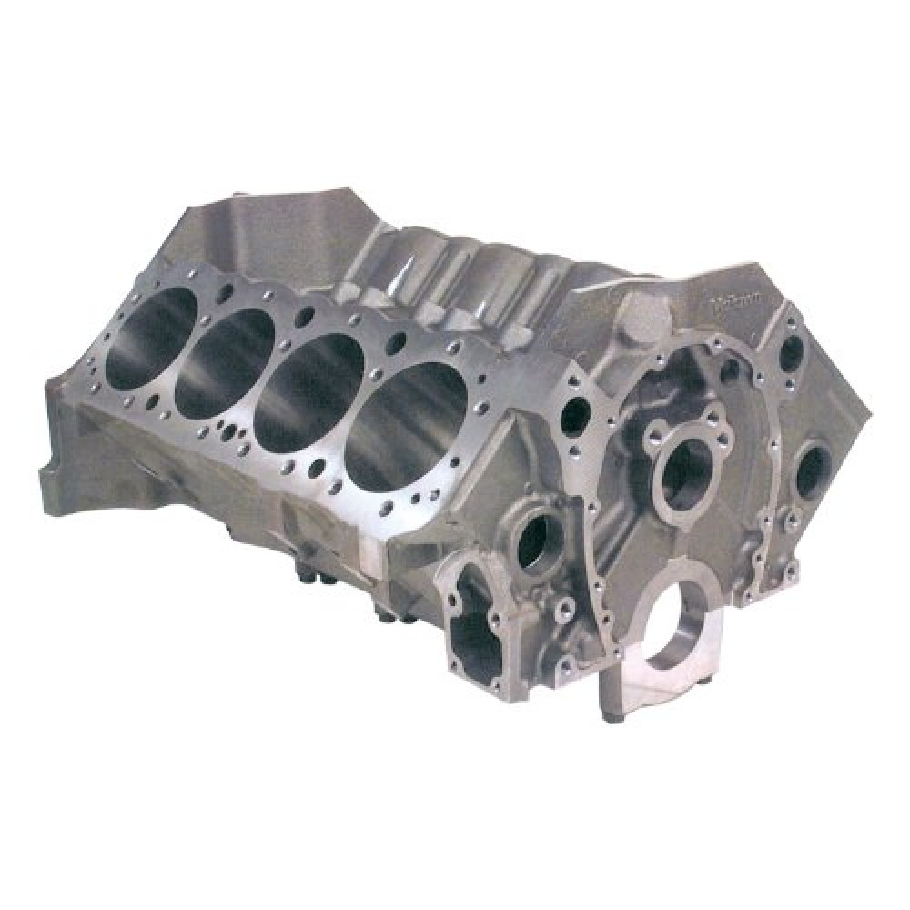 World Products 084030 Motown Cast Iron Engine Block - Small Block Chevy with 9.025" Deck Height 4.125/400