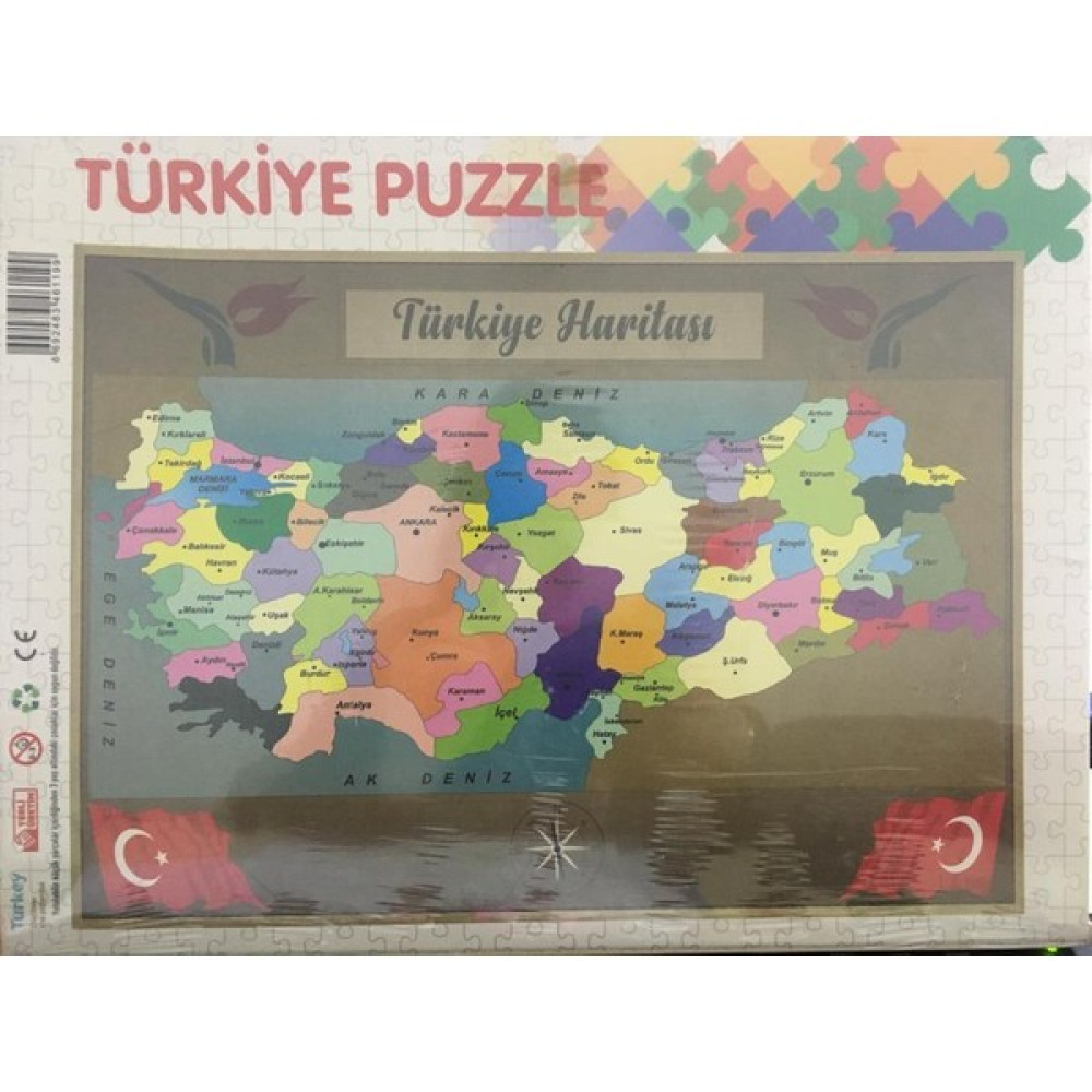 World Yapboz 1000'LI Türkiye Haritası Puzzle Puzzle & Aksesuarları Fiyatı