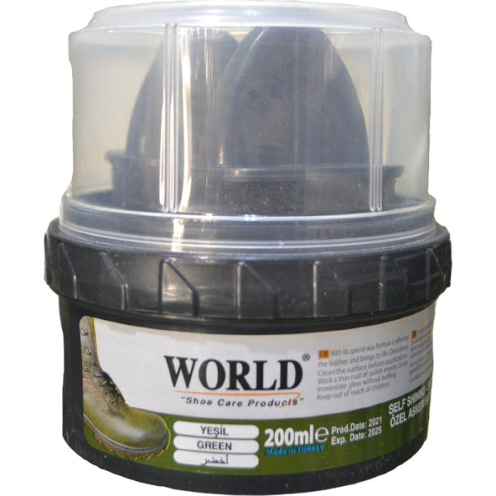 World Yeşil Askeri Bot Boyası 200 ml Kadın Ayakkabıları Fiyatı