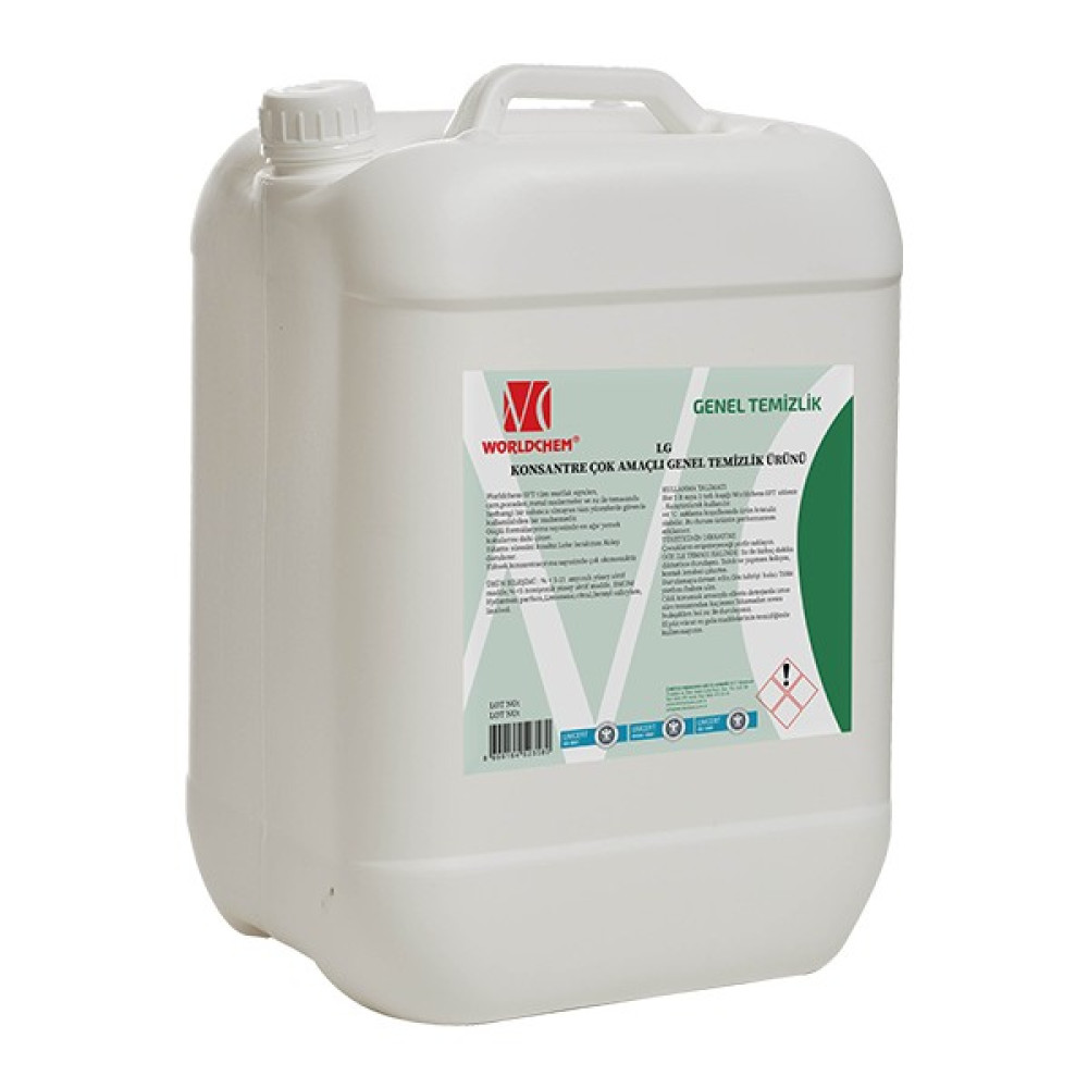 Worldchem Çok Amaçlı Genel Temizleyici Konsantre Lg 10 kg Oto Boyaları Fiyatı