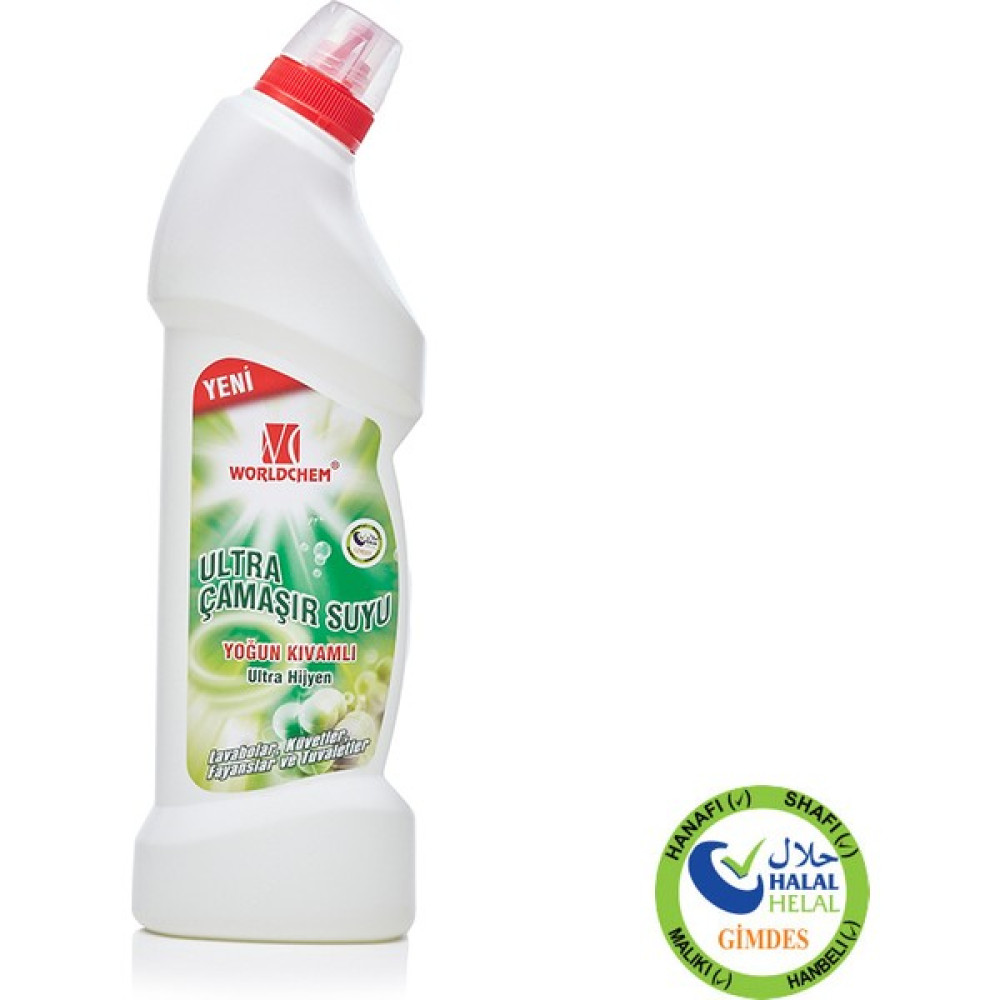 Worldchem Yoğun Kıvamlı Çamaşır Suyu Wt Helal Sertifikalı 750 ml Çamaşır Yıkama Fiyatı