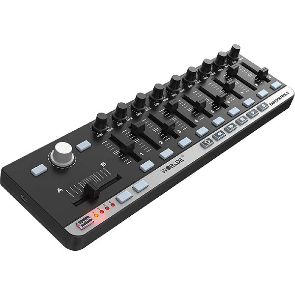 Worlde Easy Control 9 Midi Kontrolcüsü - Siyah Stüdyo ve Sahne Ekipmanları Fiyatı