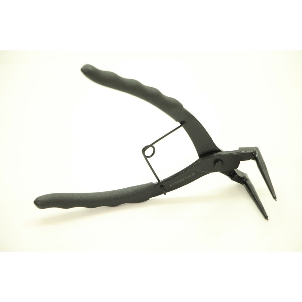 Worldforce 180MM Özel Segman Pensesi 90° Eğimli Çene UZUNLUĞU-53MM Uç Çapı-1mm Profesyonel - 180 mm Pense Fiyatı