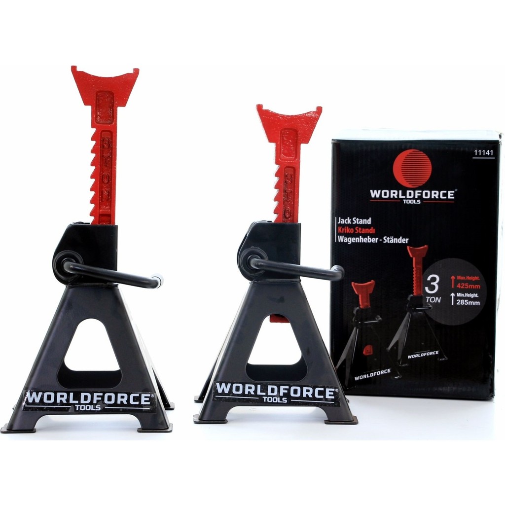 Worldforce 3 Ton 4 Ayaklı Kriko Standı Araba Araç Sehpası 2 Adet Diğer Fiyatı