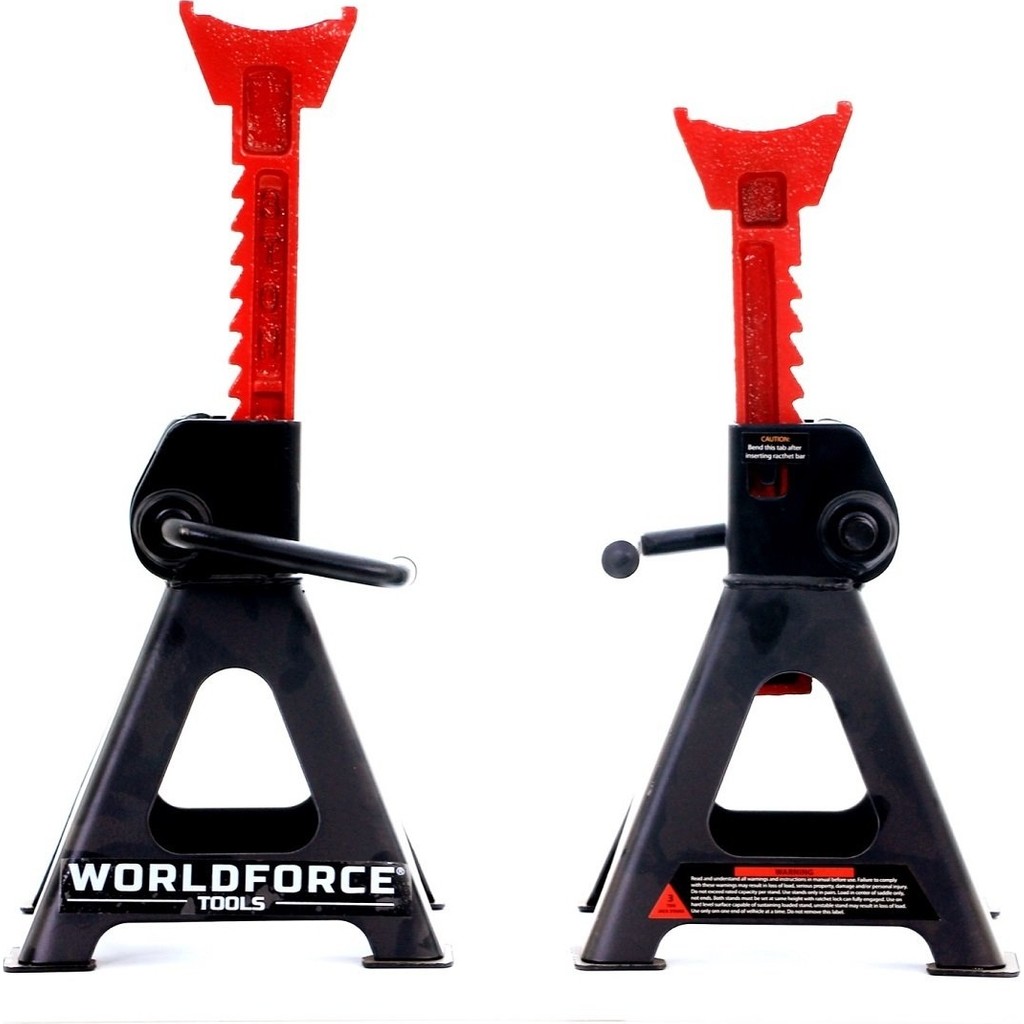 Worldforce 3 Ton Kriko Standı Araç Sehpası 2'li Set Araç Altı Sehpa Seti Diğer Fiyatı