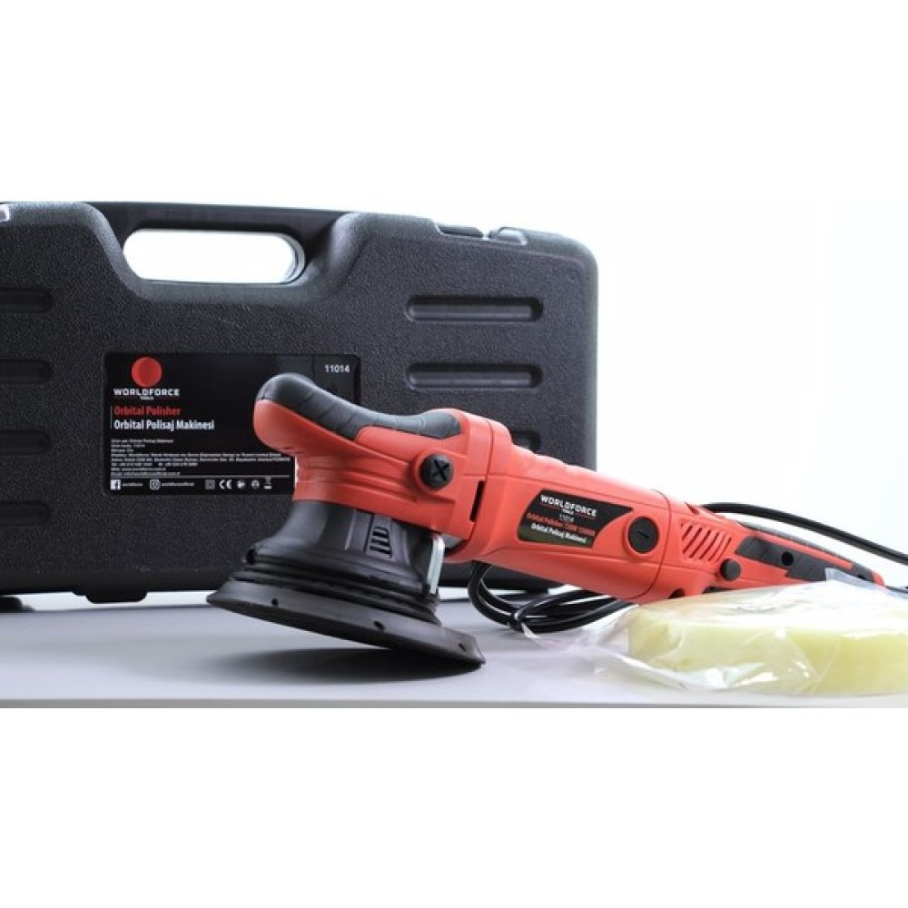 Worldforce Orbital Polisaj Makinesi Pasta Cila Makinesi 720w 0-2100-5500 Dev/dk Profesyonel Cila / Polisaj Makinesi Fiyatı