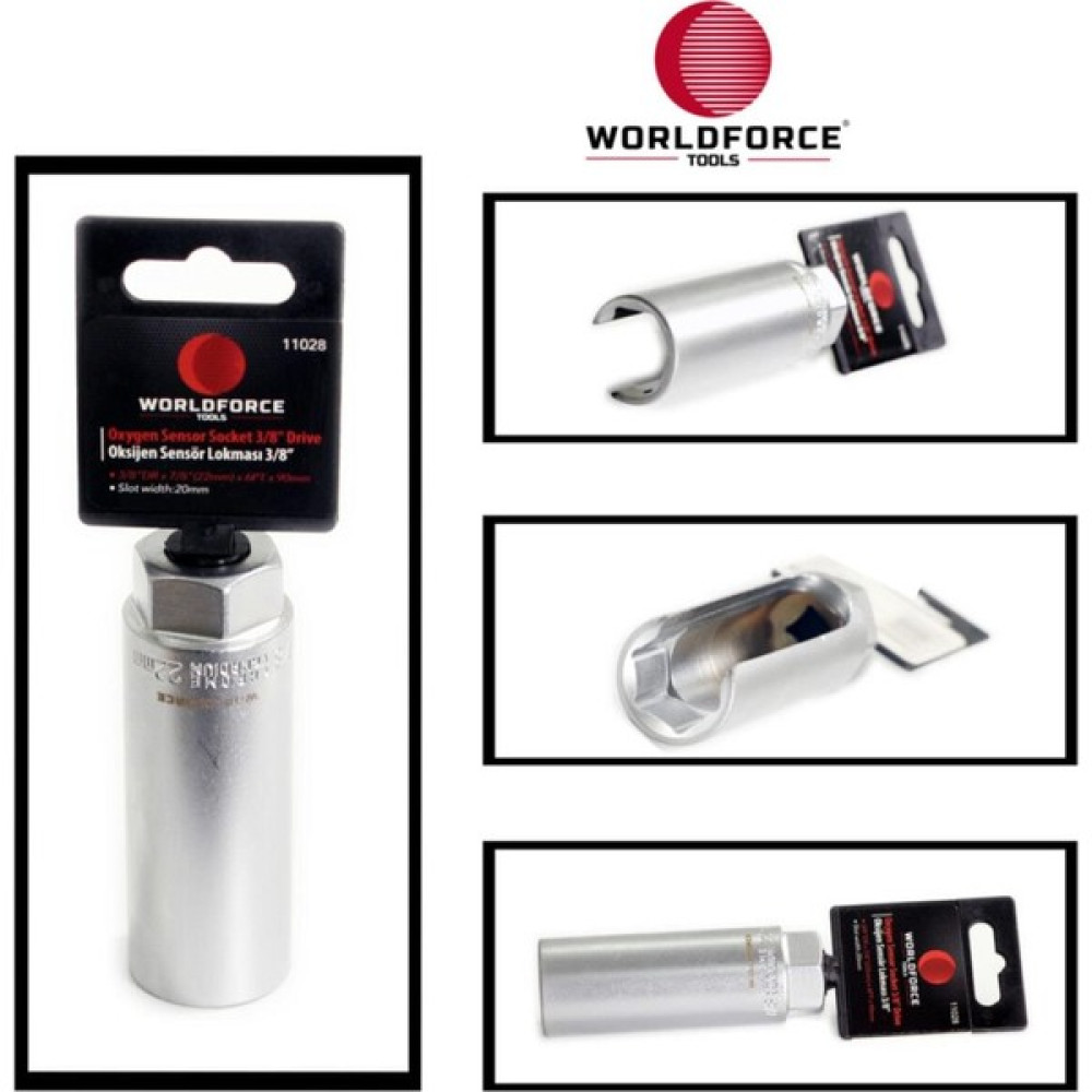 Worldforce Tools Worldforce 3/8" 22MM Yarık Sensör Lokma Anahtarı Oto Boyaları Fiyatı