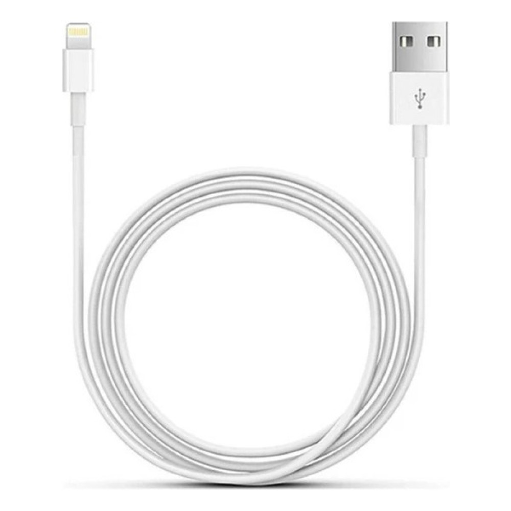 Worldway Apple Iphone Orijinal Şarj Aleti Kablosu 1metre Iphone 5 6 7 8 x - Beyaz Cep Telefonu Kablosu Fiyatı
