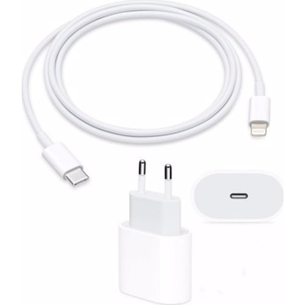 Worldway Iphone 11 12 Pro Uyumlu Iphone Hızlı Şarj Aleti Lightning 20W Şarz Cihazı Kablo ve Adaptörü - Beyaz Cep Telefonu Şarj Cihazı Fiyatı