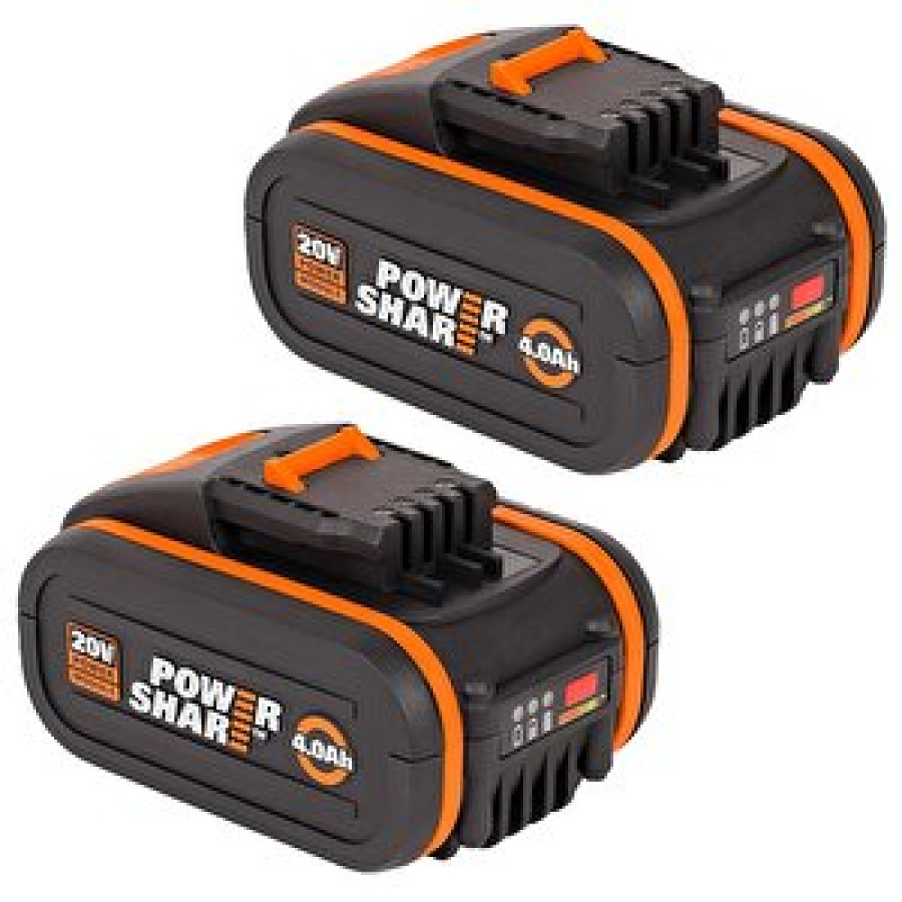 Worx Wa3553.2 20volt 4.0ah. 2’li Paket Li-ion Powershare Yedek Akü Matkaplar Fiyatı