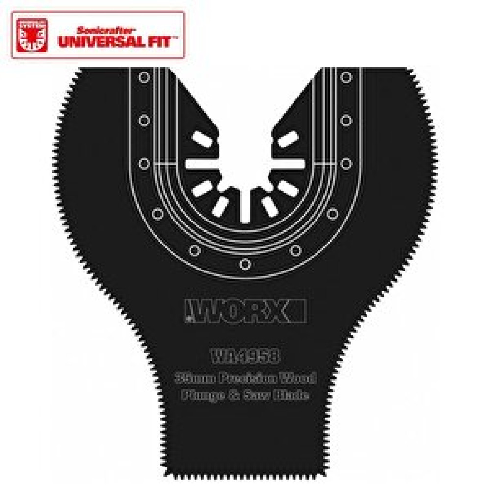 Worx Wa4958 Çok Amaçlı Raspalama Makinası İçin 35x80mm 180˚ Ahşap, Fiberglas, Pvc Universal Dalma/kesme Bıçağı Yedek Parça - Elektrikli El Aletleri Fiyatı