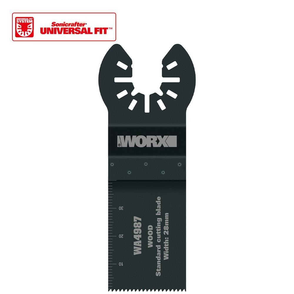 WORX WA4987 Çok Amaçlı Raspalama Makinası İçin 28X40mm Ahşap, Fiberglas, PVC Universal Kesme Bıçağı Oto, Bahçe, Yapı Market Fiyatı
