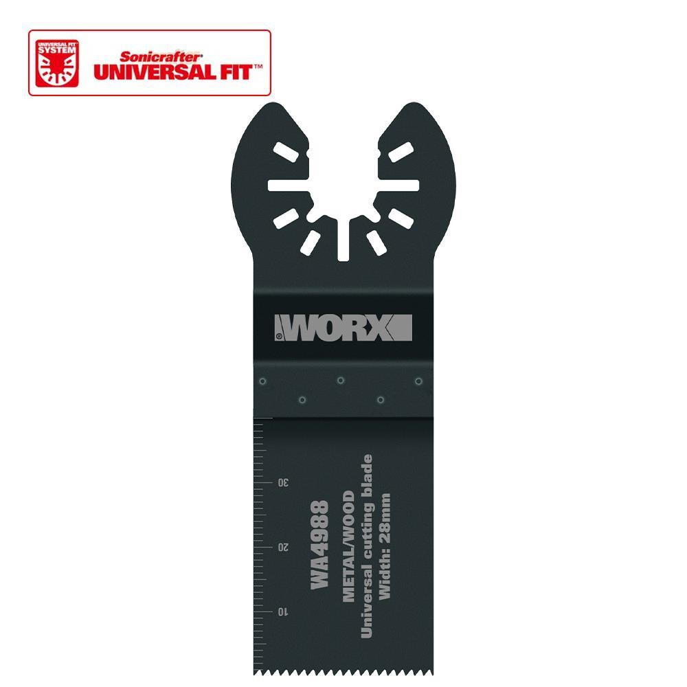 WORX WA4988 Çok Amaçlı Raspalama Makinası İçin 28X40mm Metal, Ahşap, Fiberglas, PVC Universal Kesme Bıçağı Oto, Bahçe, Yapı Market Fiyatı