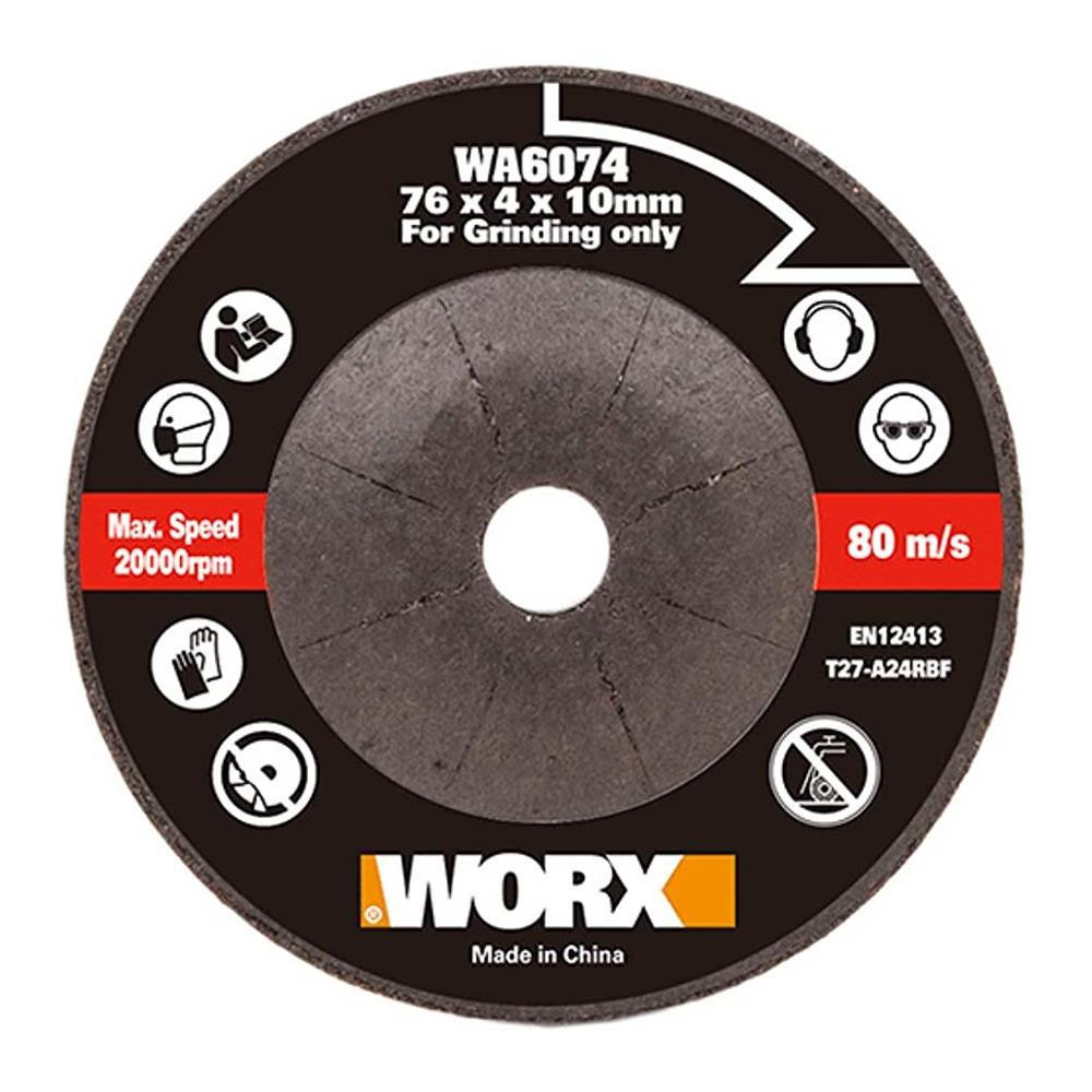 WORX WA6074 WX801 İçin 76X10mm Metal Taşlama Taşı Oto, Bahçe, Yapı Market Fiyatı