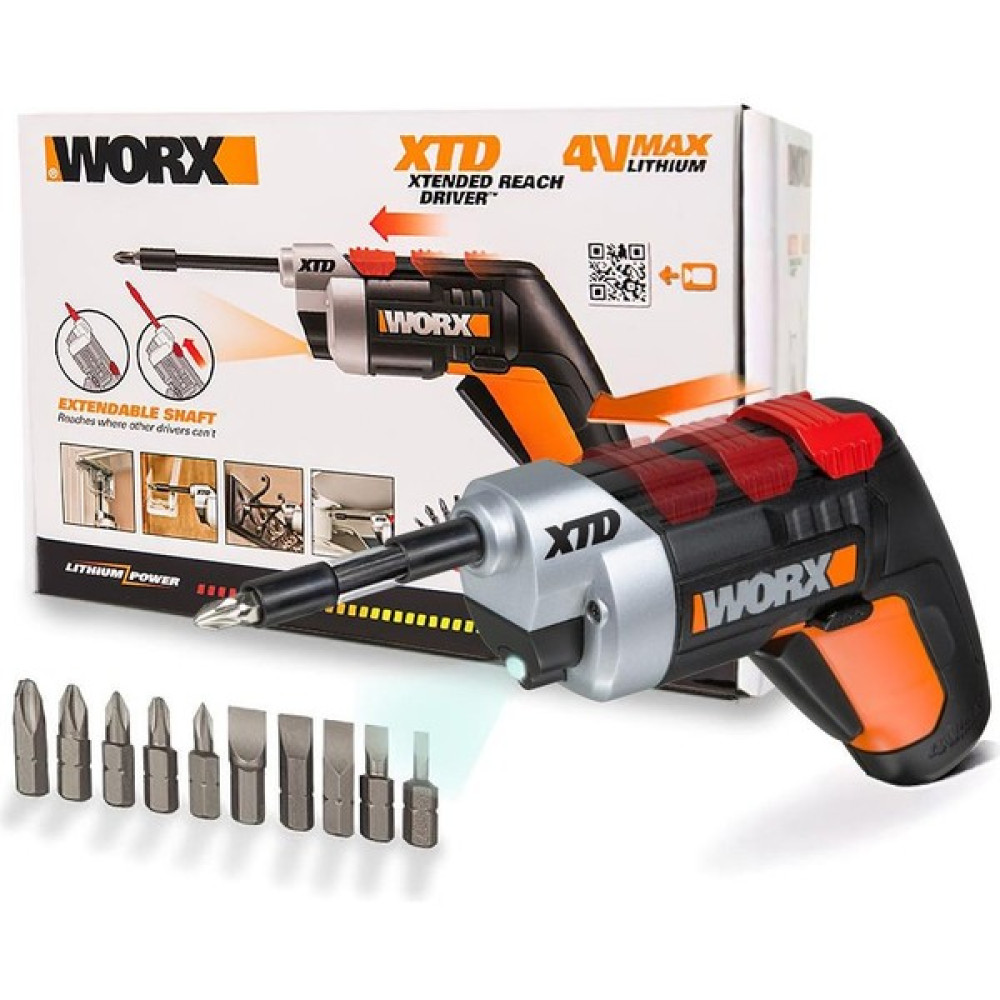 Worx WX252 4VOLT/1.5AH. Liıon Şarjlı Tornavida + 10 Adet Bits Uç Oto Boyaları Fiyatı